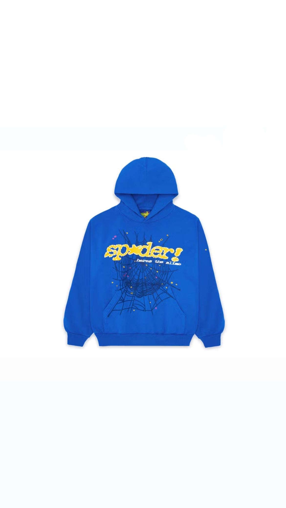 Sp5der Blue Hoodie